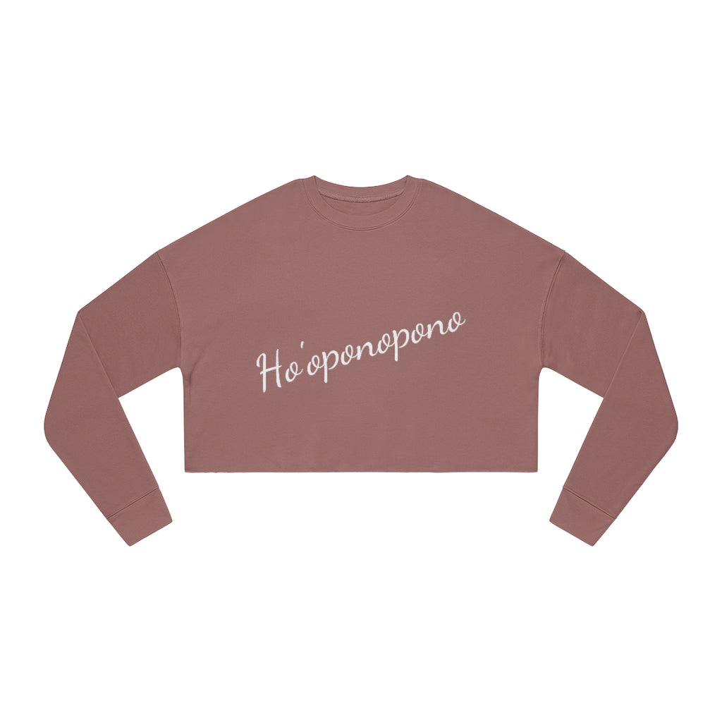 Ho'oponopono Women's Cropped Sweatshirt
