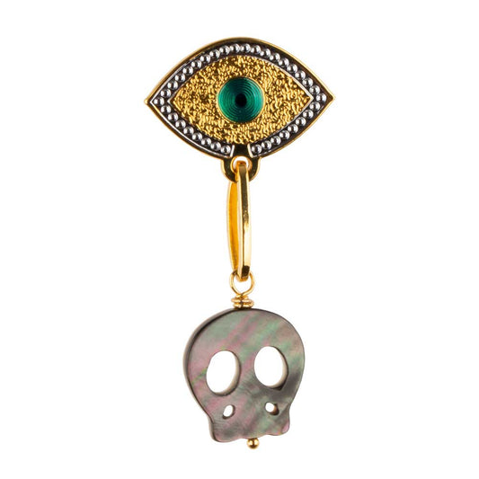 Lucky Eye Calaca Earring (Sold by unit)