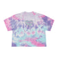 I am Manifest Women's Tie-Dye Crop Tee