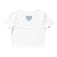 High Vibes Calibrated Words Heart Women’s Crop Tee